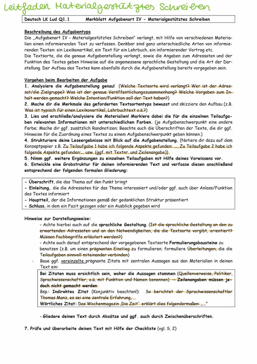 2
Deutsch LK Q2.2.
Der Aufbau einer Redeanalyse¹:
I.
Einleitung:
Thema: Analyse einer Rede
Du gibst dem Leser die wichtigen Informationen: R