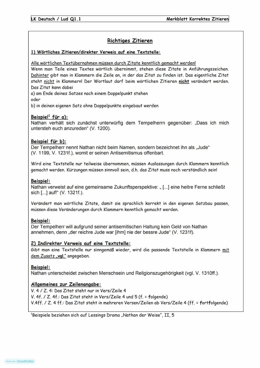 2
Deutsch LK Q2.2.
Der Aufbau einer Redeanalyse¹:
I.
Einleitung:
Thema: Analyse einer Rede
Du gibst dem Leser die wichtigen Informationen: R