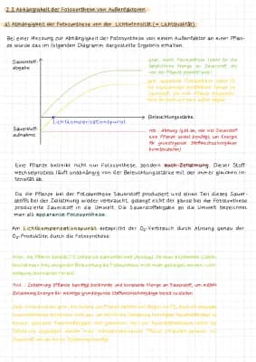 Know Abhängigkeiten der Photosynthese  thumbnail