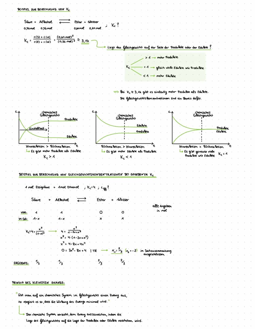 Q3 - Das chemische Gleichgewicht
Q3.1-CHEMISCHE GLEICHGEWICHTE UND IHRE EINSTELLUNG
NACHWEIS DES GLEICHZEITIGEN VORLIEGENS VON EDUKTEN PRODU