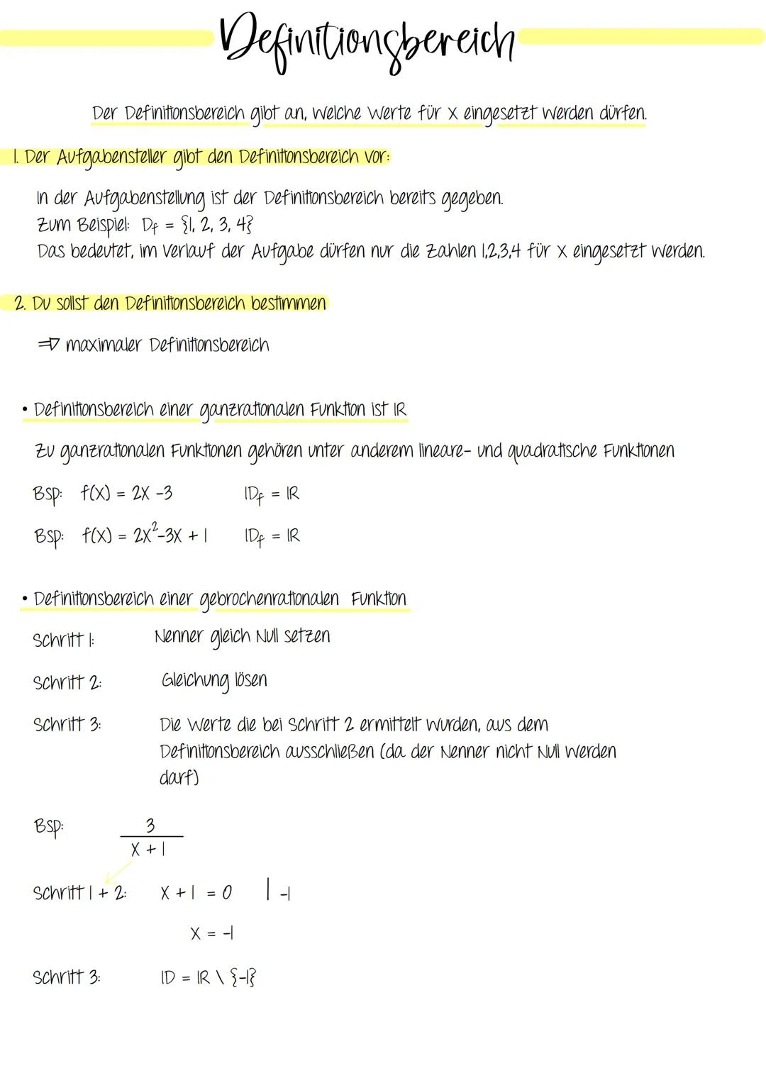 • Definitionsbereich von Exponentialfunktionen
ist IR
Die bekannteste Exponentialfunktion ist die e-Funktion
Bsp: f(x)=2e
Schritt I:
Schritt