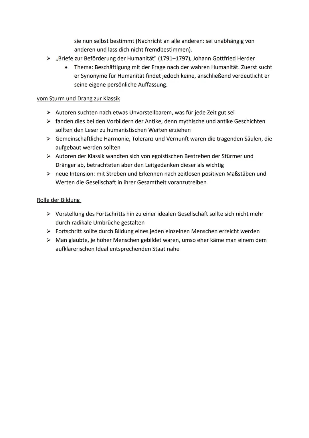 Allgemeines:
,,Klassik" lat. ,,classicus"
damalige Bezeichnung: Menschen, die der höchsten Steuerklasse angehören
heutige Bedeutung: zeitlos