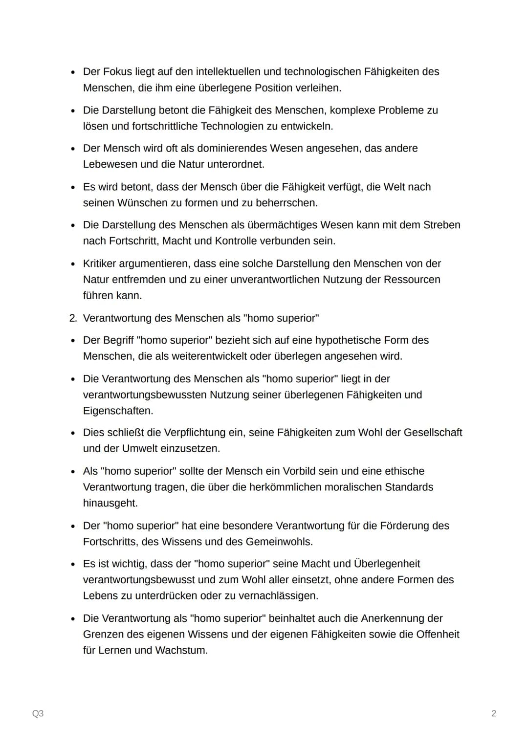 Q3
૨૩
Subjektivität und Verantwortung -
anthropologische Grundfragen
thematische Spiegelungen in pragmatischen Texten
(z.B. der Mensch als h