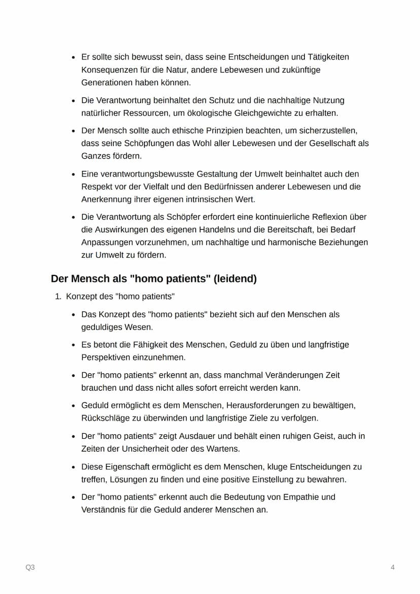 Q3
૨૩
Subjektivität und Verantwortung -
anthropologische Grundfragen
thematische Spiegelungen in pragmatischen Texten
(z.B. der Mensch als h