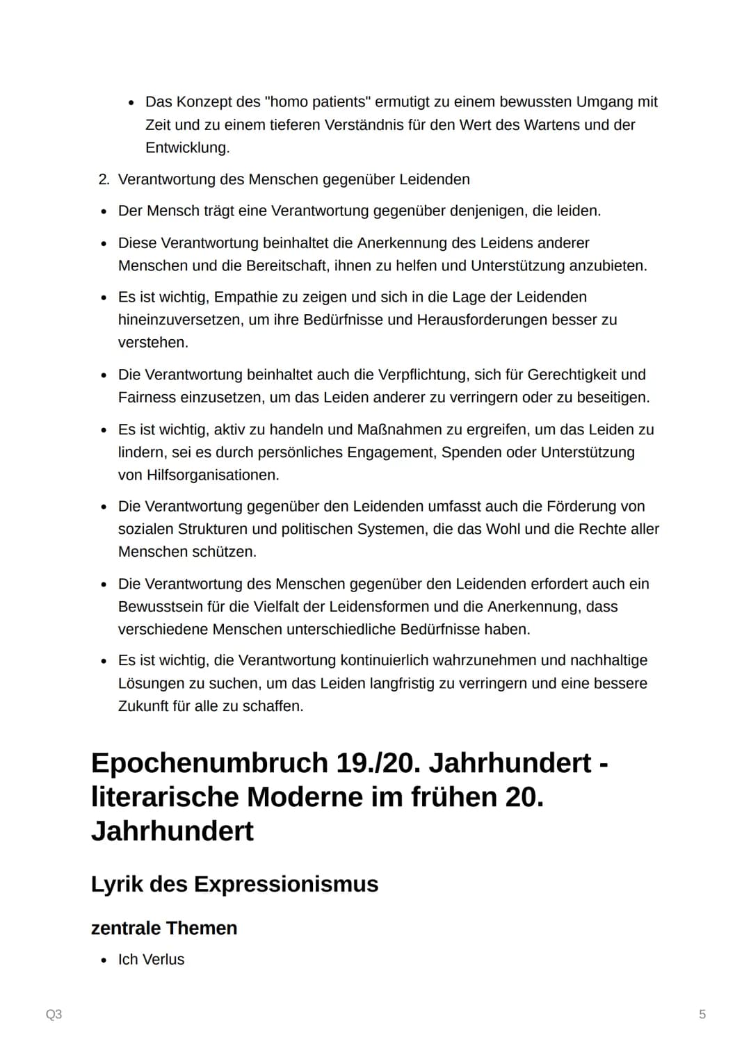 Q3
૨૩
Subjektivität und Verantwortung -
anthropologische Grundfragen
thematische Spiegelungen in pragmatischen Texten
(z.B. der Mensch als h
