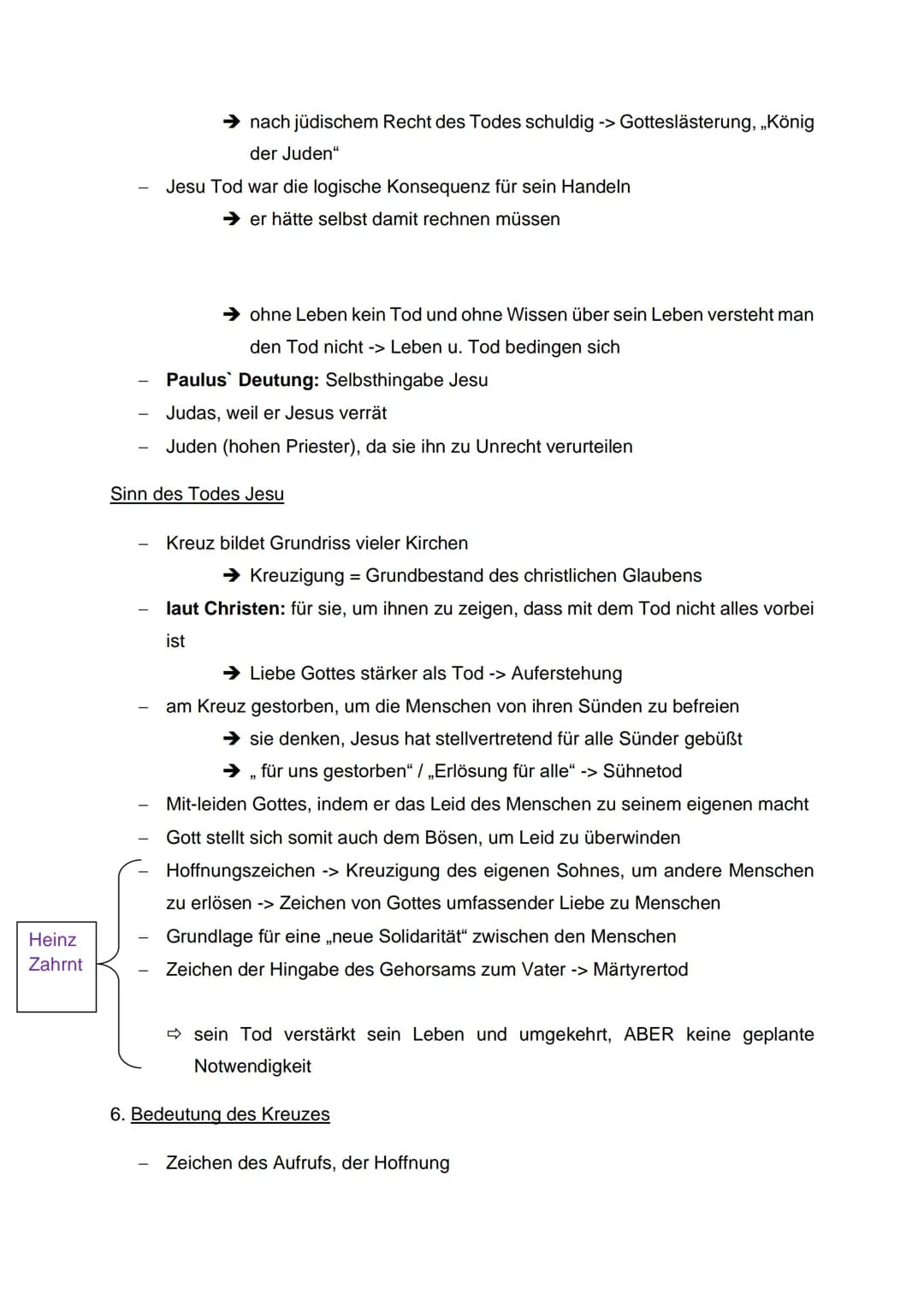 Themen:
Passion / Passionserzählungen Jesu
Auferstehungserzählungen
Widerstände gegen Jesu
Bedeutungen des Todes Jesu -> Kreuz, Rolle des Go