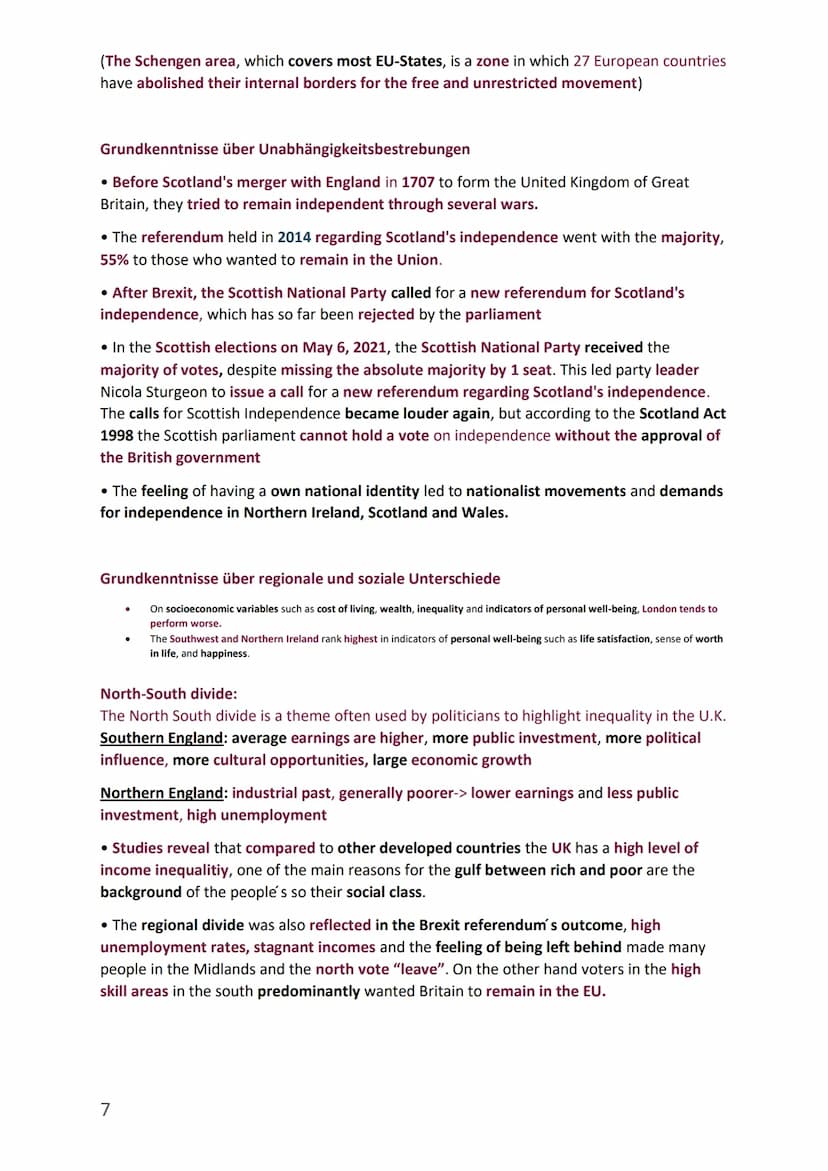 Abitur Schwerpunkt: The United Kingdom - diverse and
disunited? Michelin Boachie
Grundkenntnisse des politischen Systems
The United Kingdom 
