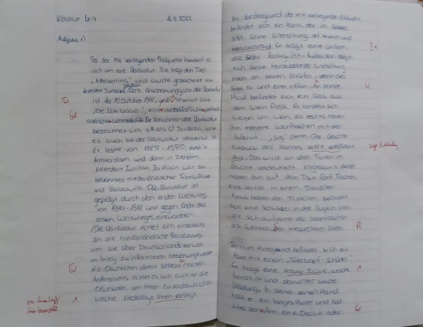 Aufgaben:
Zwischen Kaiserreich und Republik:
Deutschland am Ende des Ersten Weltkriegs
1. Analysieren Sie die Quelle MI
2. Erläutern Sie die