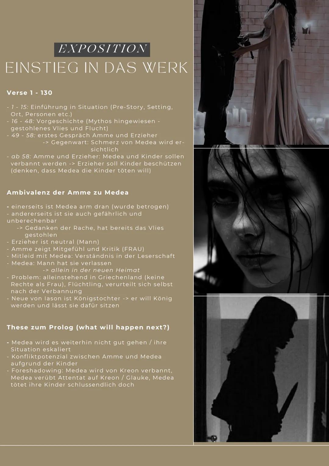 DEUTSCH LK

MEDEA.

- EURIPIDES - # IT'S ALL ABOUT
# VORWISSEN

Helga M. Novak - Medea aus der heutigen Sicht der
Lyrik - Vorwürfe

- Kinder