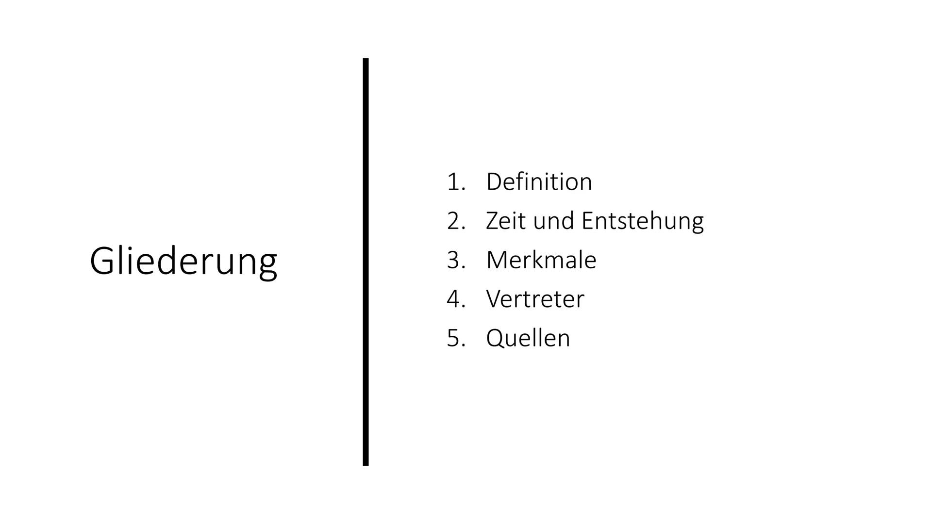 SURREALISMUS
Präsentation von
Salvador Dali: ,,Die Beständigkeit der Erinnerung" (1931)
Öl auf Leinwand; 24,1 x 33cm Gliederung
1. Definitio