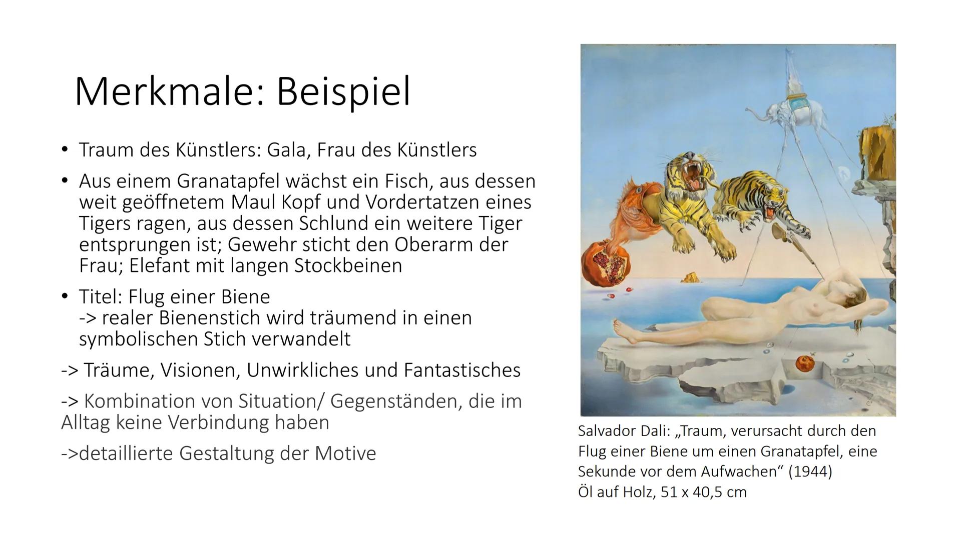 SURREALISMUS
Präsentation von
Salvador Dali: ,,Die Beständigkeit der Erinnerung" (1931)
Öl auf Leinwand; 24,1 x 33cm Gliederung
1. Definitio