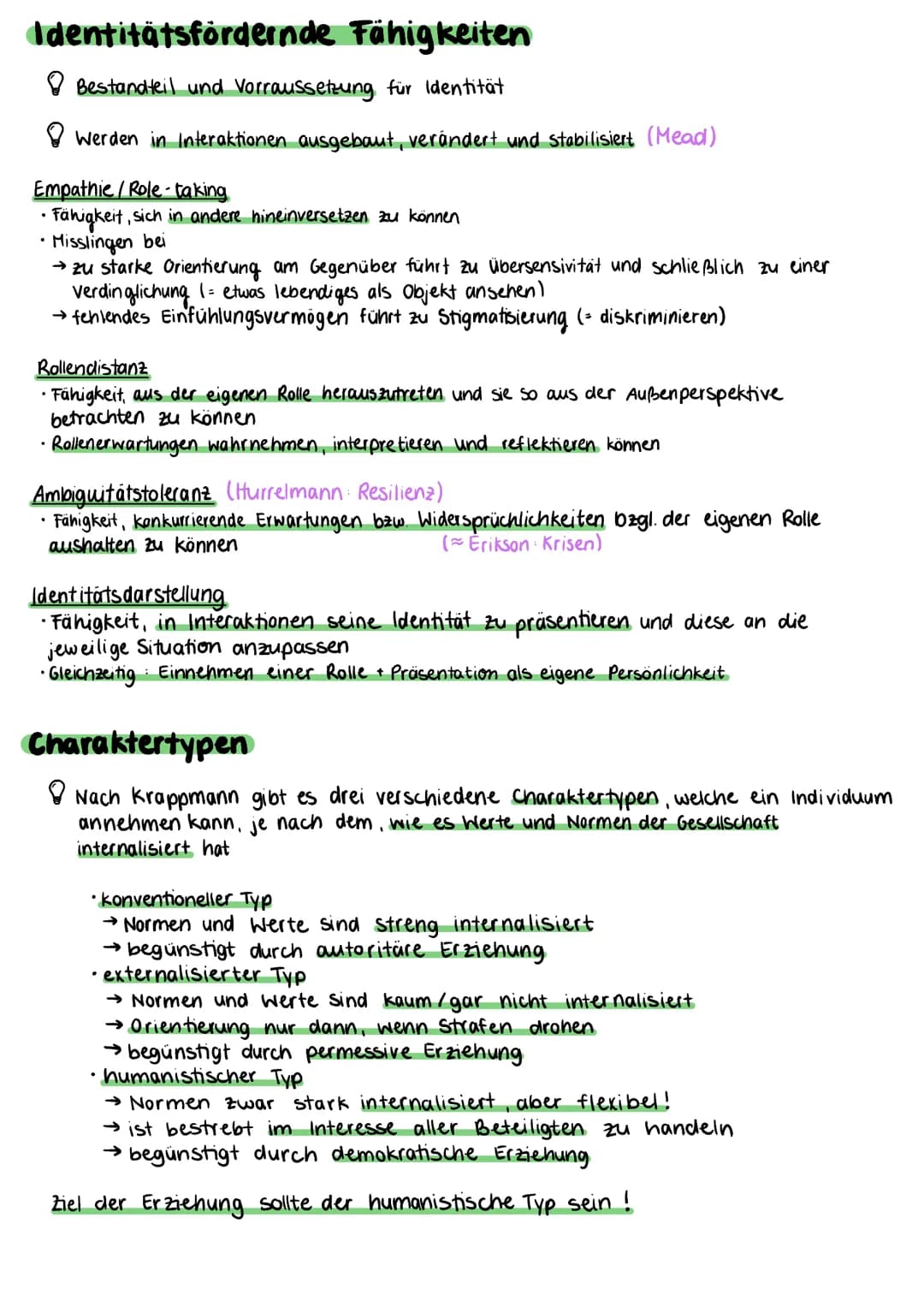 Symbolischer Interaktionismus
nach Lothar Krappmann
Grundgedanke
Selbstdarstellung
Verhandeln
↓
(phantom uniqueness)
Interaktion
"meanings "
