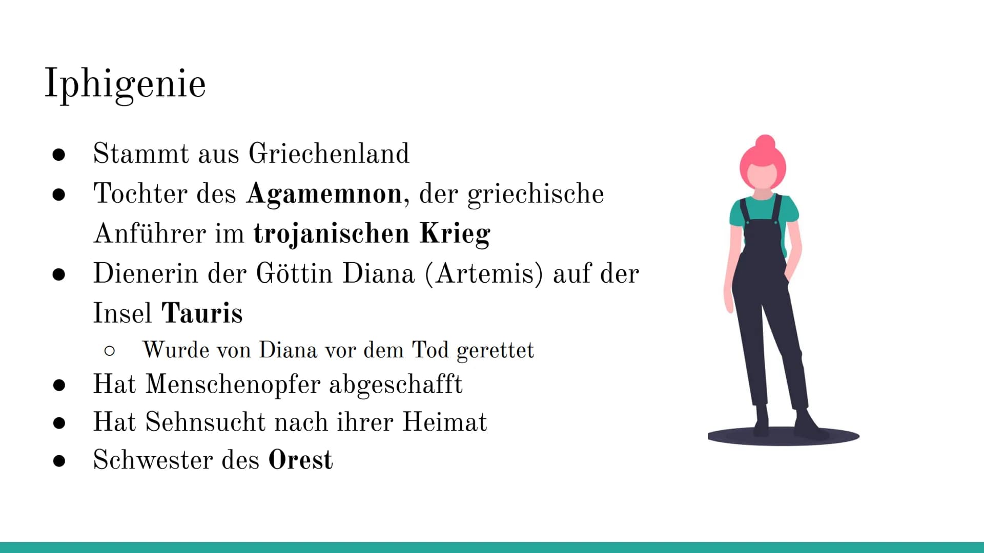 Iphigenie auf Tauris
Dramenpräsentation von Luan Mottaghy Ort & Zeit der Handlung Ort & Zeit der Handlung
Hain vor Dianas (Göttin, Artemis) 