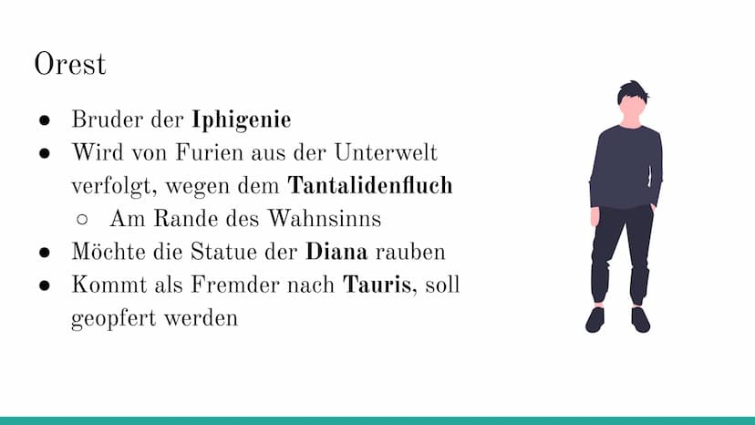 Iphigenie auf Tauris
Dramenpräsentation von Luan Mottaghy Ort & Zeit der Handlung Ort & Zeit der Handlung
Hain vor Dianas (Göttin, Artemis) 