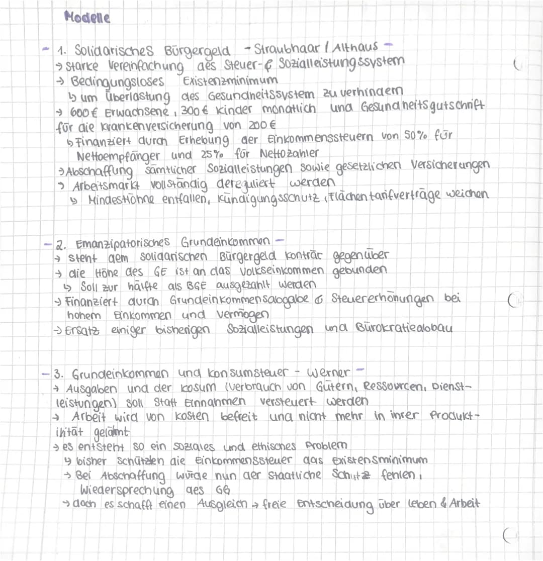 KHO
BEDINGUNGSLOSES GRUNDEINKOMMEN
Vor- und Nachteile
Vorteile-
begrenzt die soziale Ungleichheit
und gewährleistet den gesell-
schaftlichen