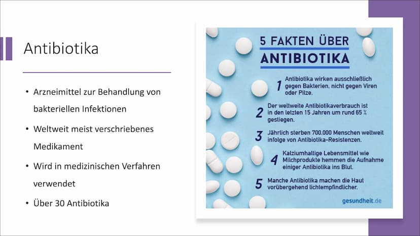 Antibiotika
SUF DEARE
****
04131100042010
c +
Inhaltsverzeichnis
Allgemeines zu Antibiotika
Entdeckung/Geschichte
Grundsätzliche Gruppen
• Z