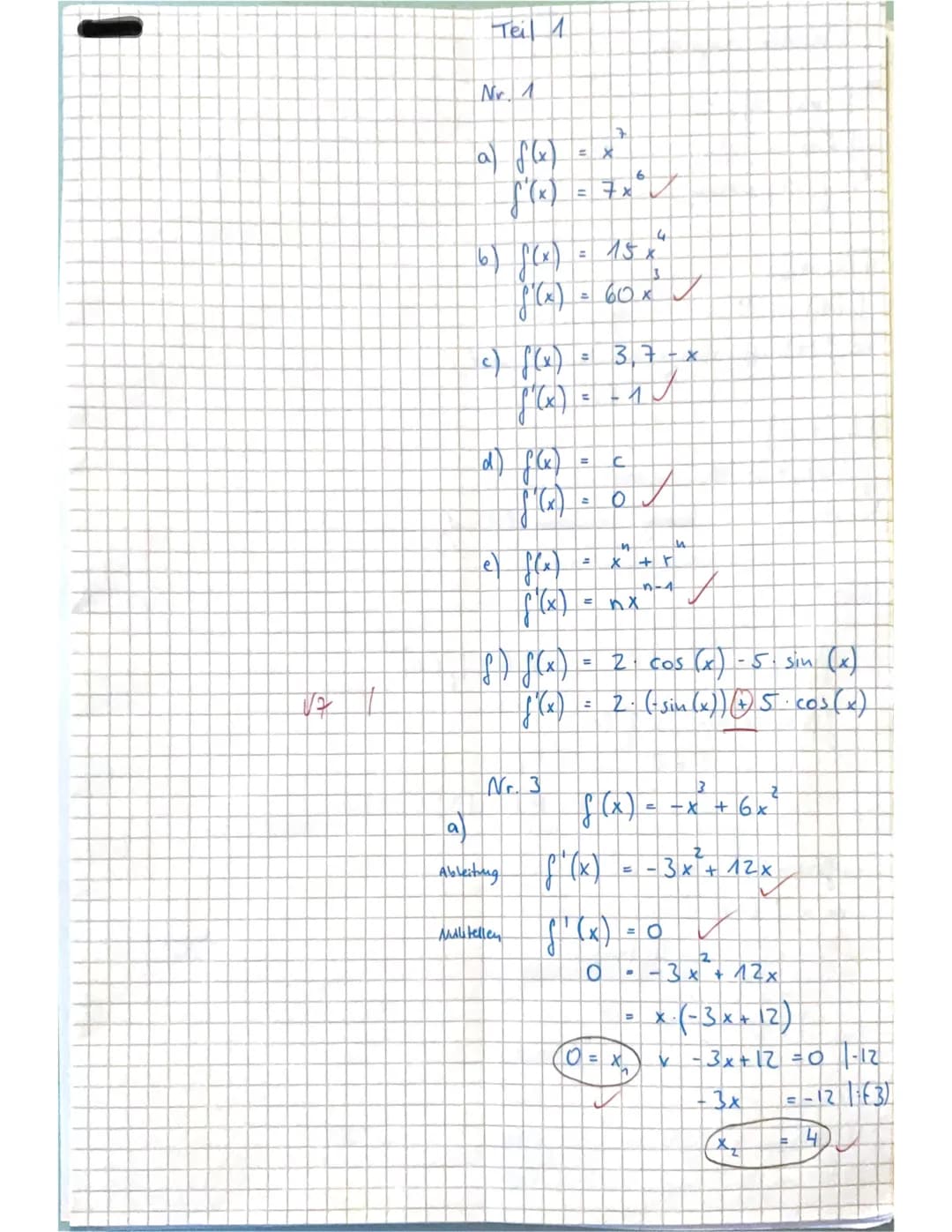 Name:
Fach
Datum
3. Klausur
15.03.2023
behr
Mathe
gut ☺
1
17.3 23
HAGE 3. Klausur
Mathematik Eph GK3
Thema: Mittlere und Momentane Änderungs
