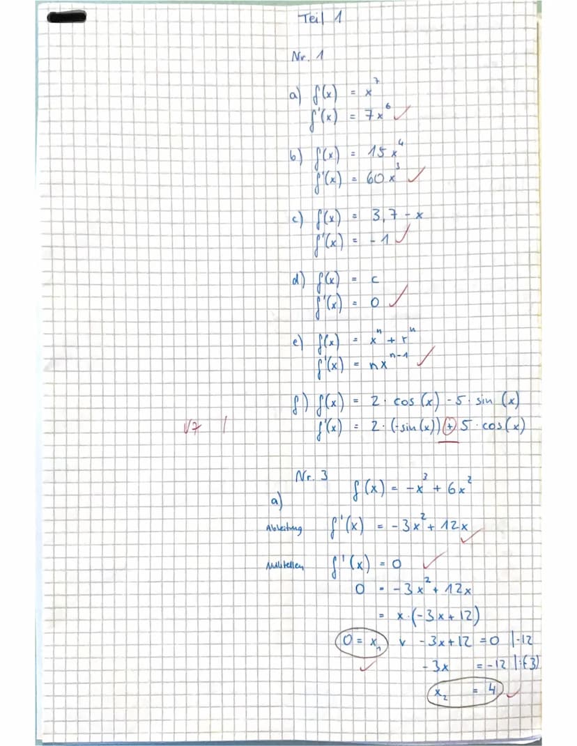 Name:
Fach
Datum
3. Klausur
15.03.2023
behr
Mathe
gut ☺
1
17.3 23
HAGE 3. Klausur
Mathematik Eph GK3
Thema: Mittlere und Momentane Änderungs