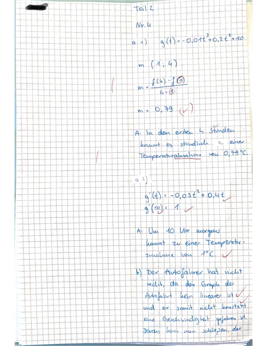 Name:
Fach
Datum
3. Klausur
15.03.2023
behr
Mathe
gut ☺
1
17.3 23
HAGE 3. Klausur
Mathematik Eph GK3
Thema: Mittlere und Momentane Änderungs