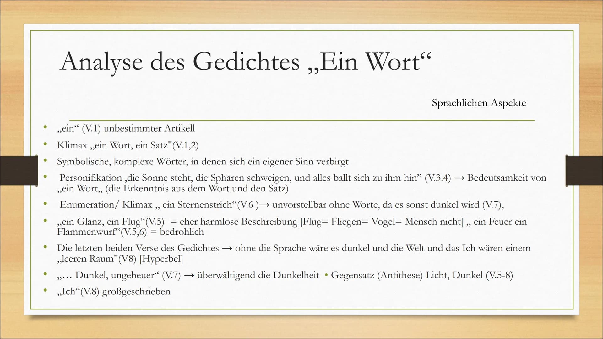 Ein Wort (1941)
Gottfried Benn
Naomi Milbers Gliederung
Infos über Gottfried Benn
Analyse des Gedichtes ,,Ein Wort"
• Fazit
●
Quellen
→Inhal