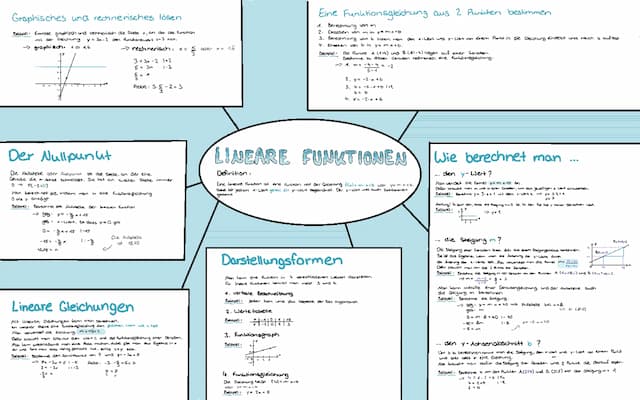 Know Mathe Lineare Funktionen und Gleichungen thumbnail