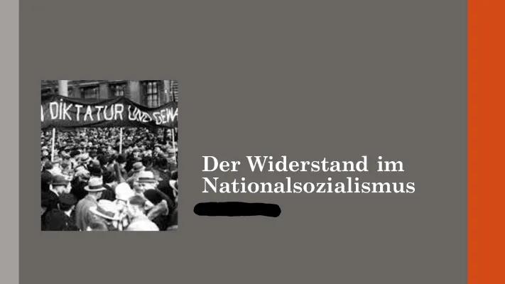 Know Widerstand im Nationalsozialismus  thumbnail