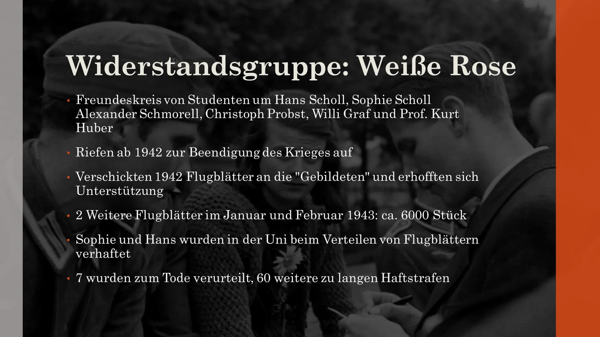 DIKTATUREN
Der Widerstand im
Nationalsozialismus Inhaltsverzeichnis
1. Grundaussage
2. Wie gewann Hitler solch großen Zuspruch vom deutschen