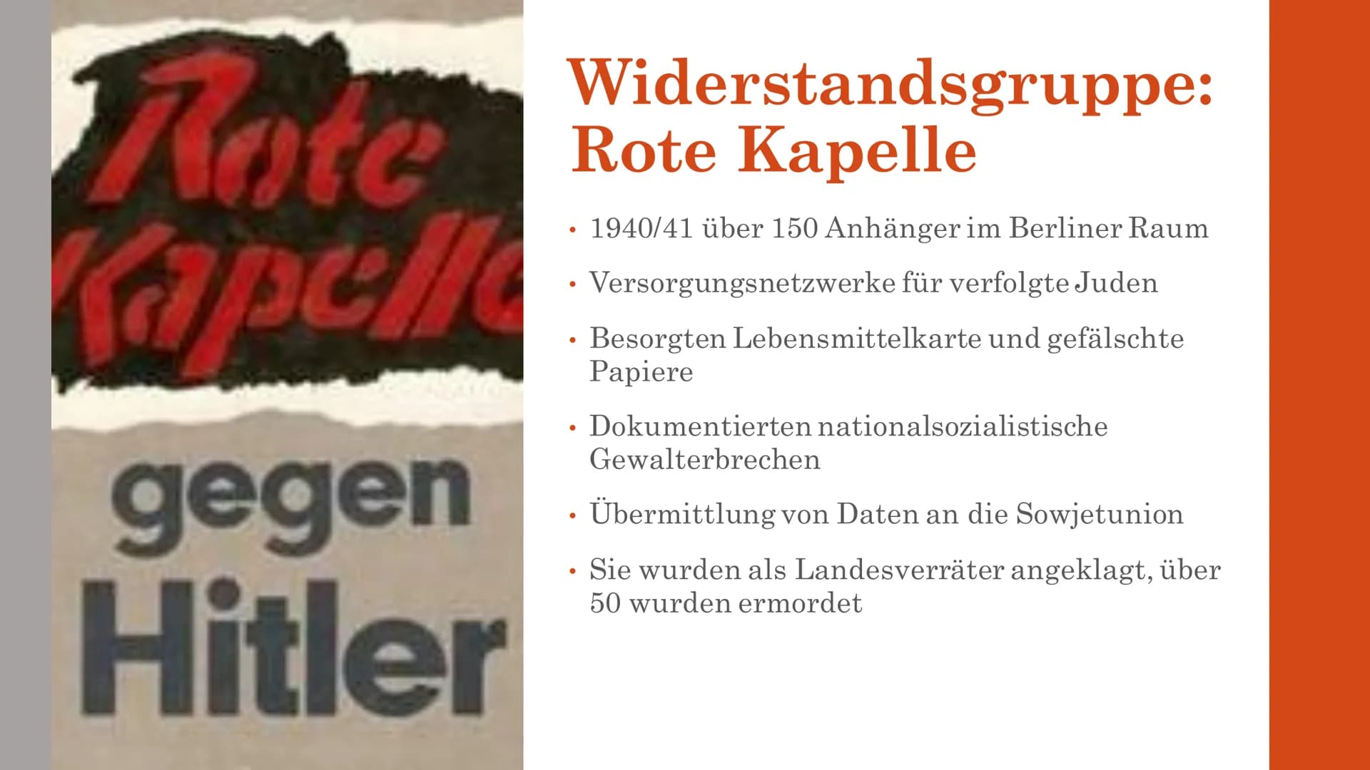 DIKTATUREN
Der Widerstand im
Nationalsozialismus Inhaltsverzeichnis
1. Grundaussage
2. Wie gewann Hitler solch großen Zuspruch vom deutschen