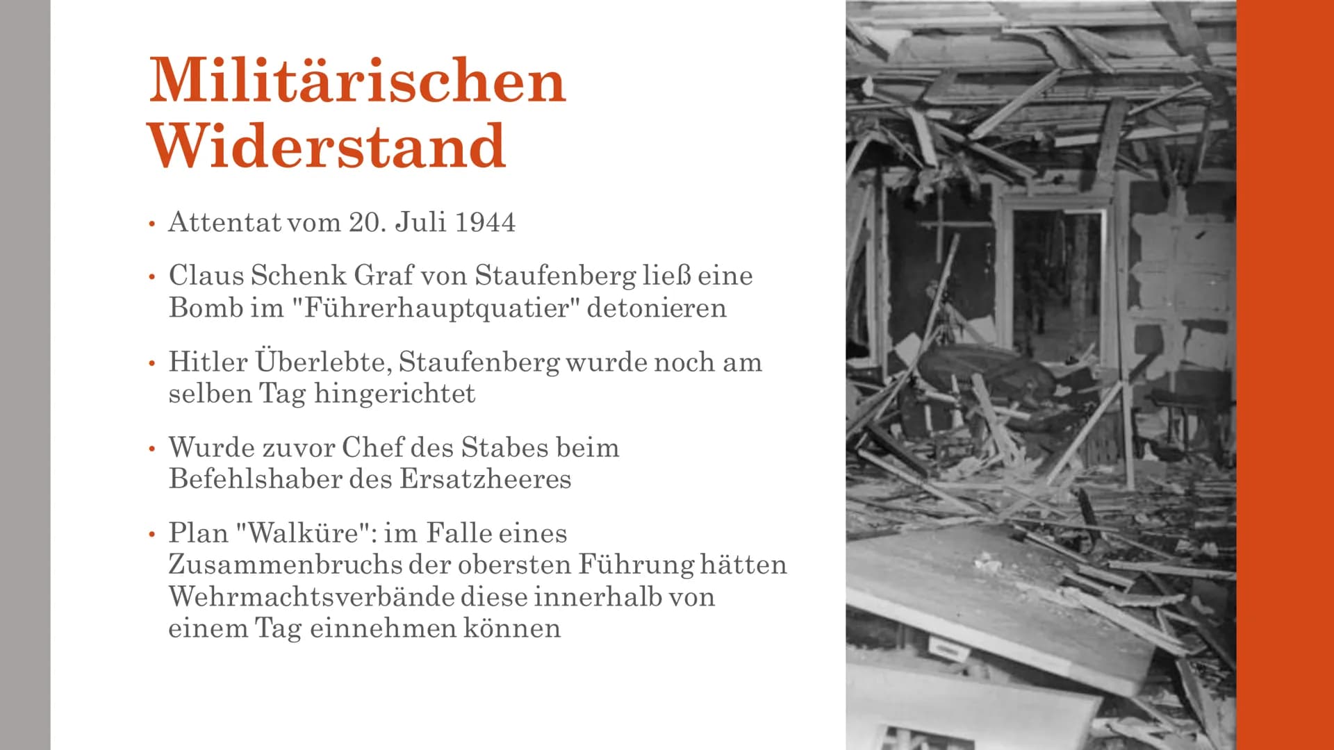 DIKTATUREN
Der Widerstand im
Nationalsozialismus Inhaltsverzeichnis
1. Grundaussage
2. Wie gewann Hitler solch großen Zuspruch vom deutschen