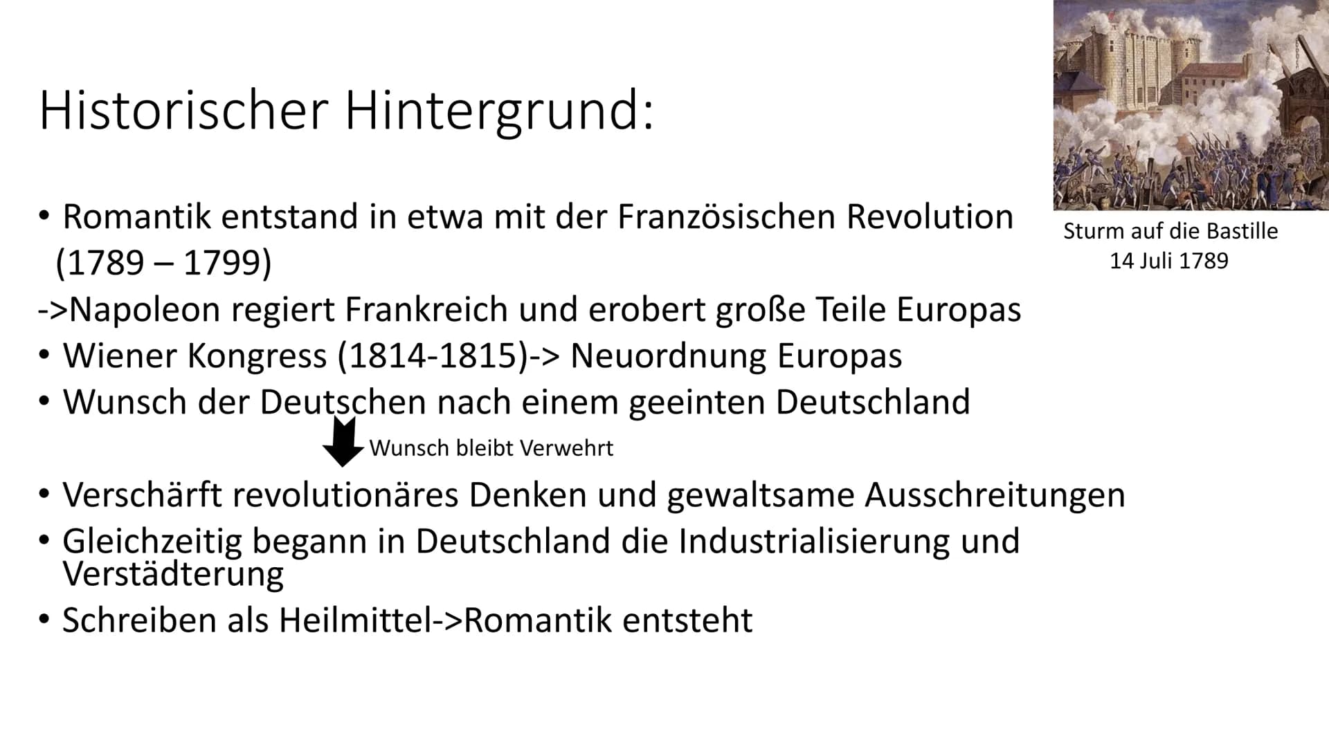 
<h2 id="einordnungderepoche">Einordnung der Epoche</h2>
<p>Die Romantik war eine bedeutende Epoche in der deutschen Literaturgeschichte und