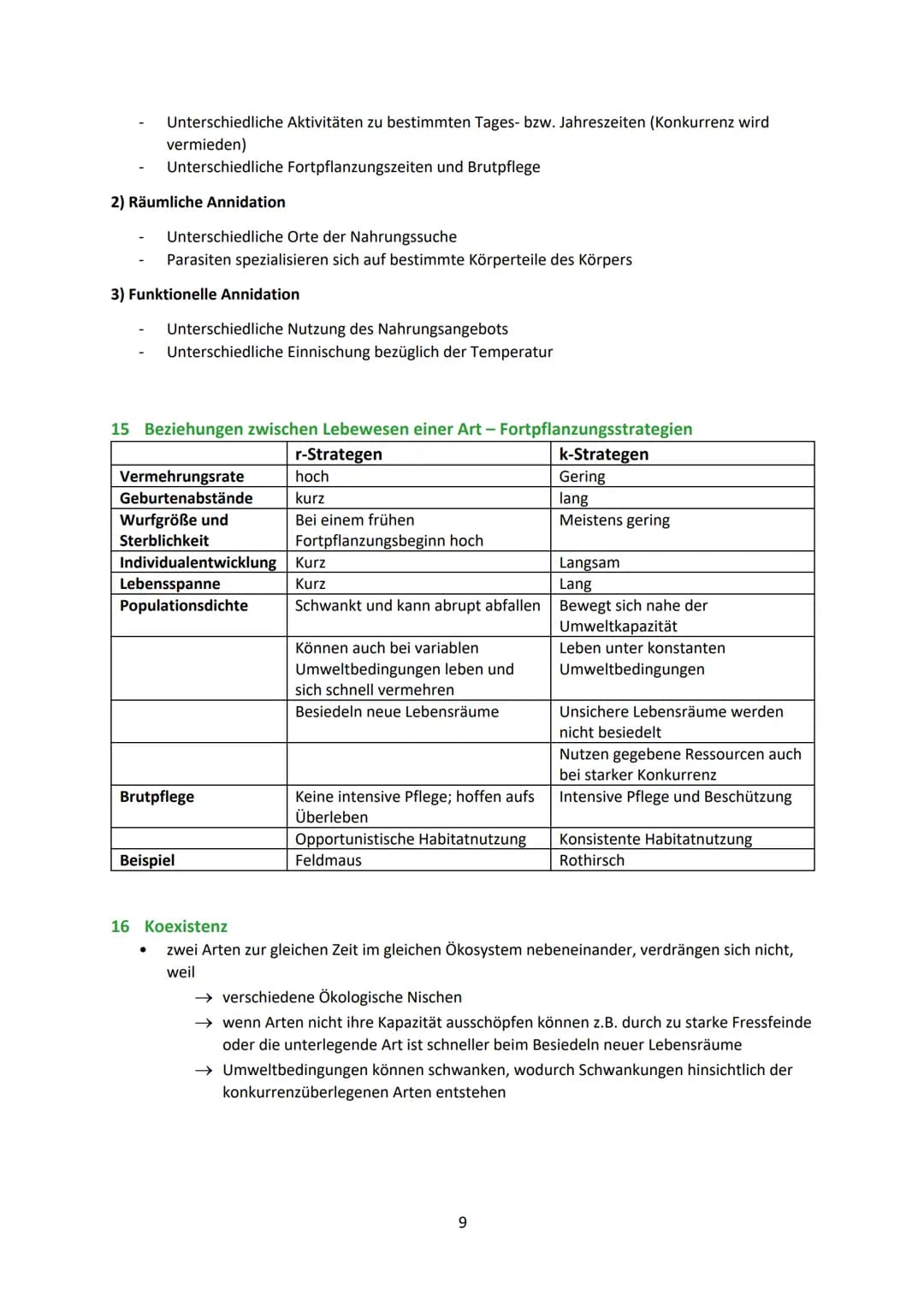 Ökologie
0 Allgemein
0.1 Ökosystem
Komplexes Netz von Wechselwirkungen zwischen den Faktoren eines Biotops und der Biozönose, die
dieses Bio