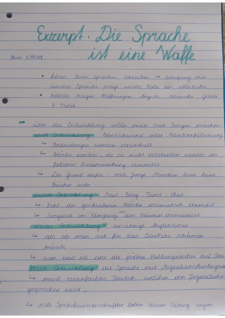 Know Exzerpt: Die Sprache ist eine Waffe thumbnail