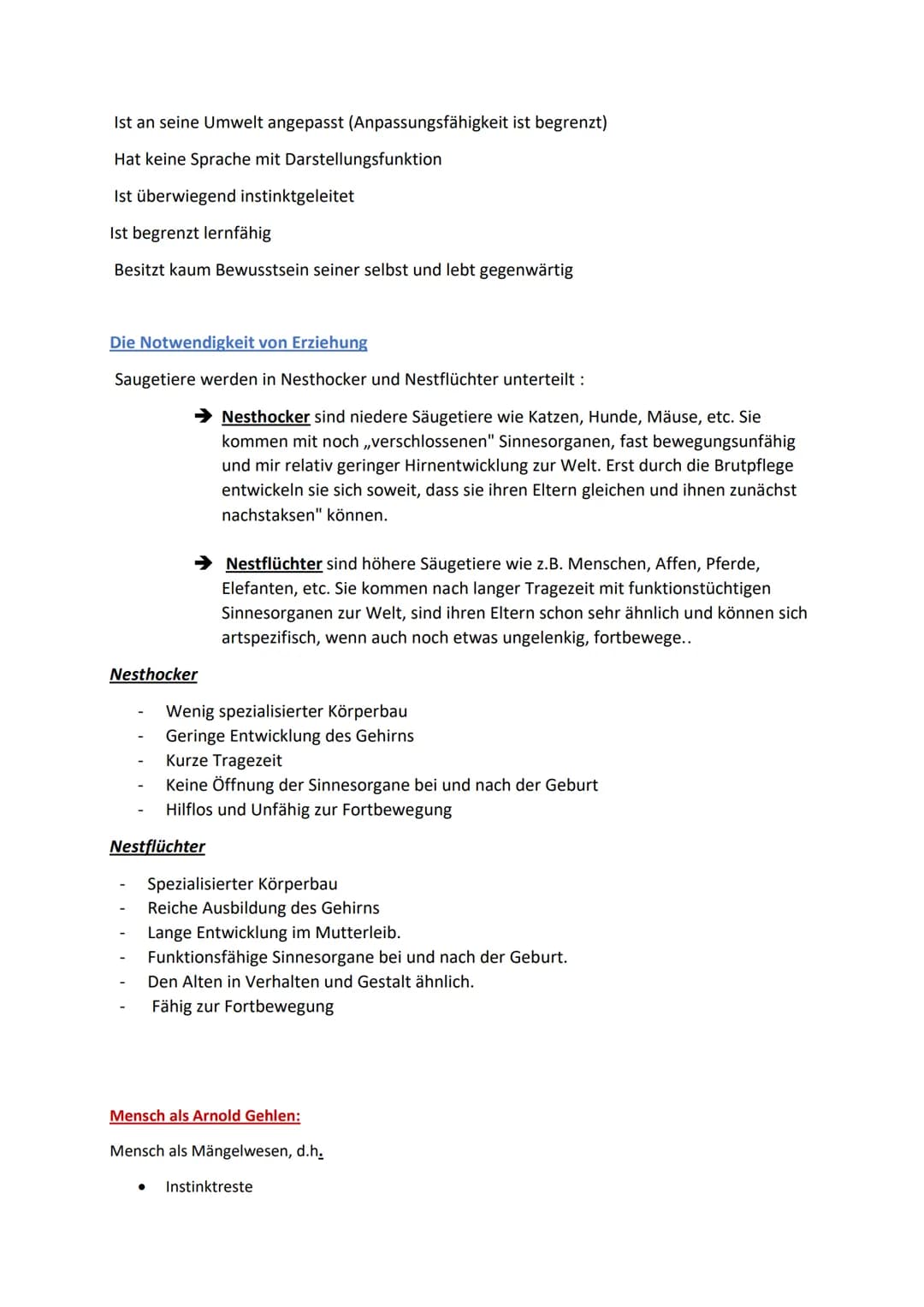 Definition und Kennzeichen von Erziehung:
Definition ,,Erziehung":
Erziehung ist die bewusste und/oder geplante Beeinflussung von Personen,
