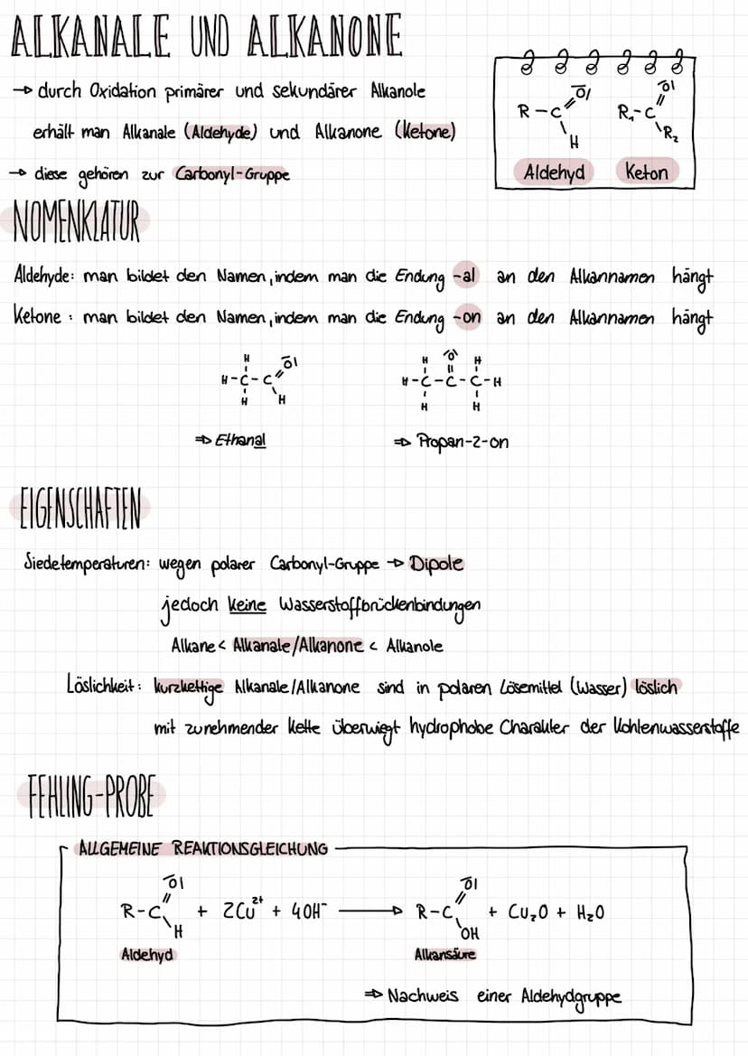 Q1.Z ALKANOLE UND
CARBONYLVERBINDUNGEN
ALKANOLE
Alkanole sind organische Verbindnungen, die eine oder mehrere Hydroxid-Gruppen in ihren Mole