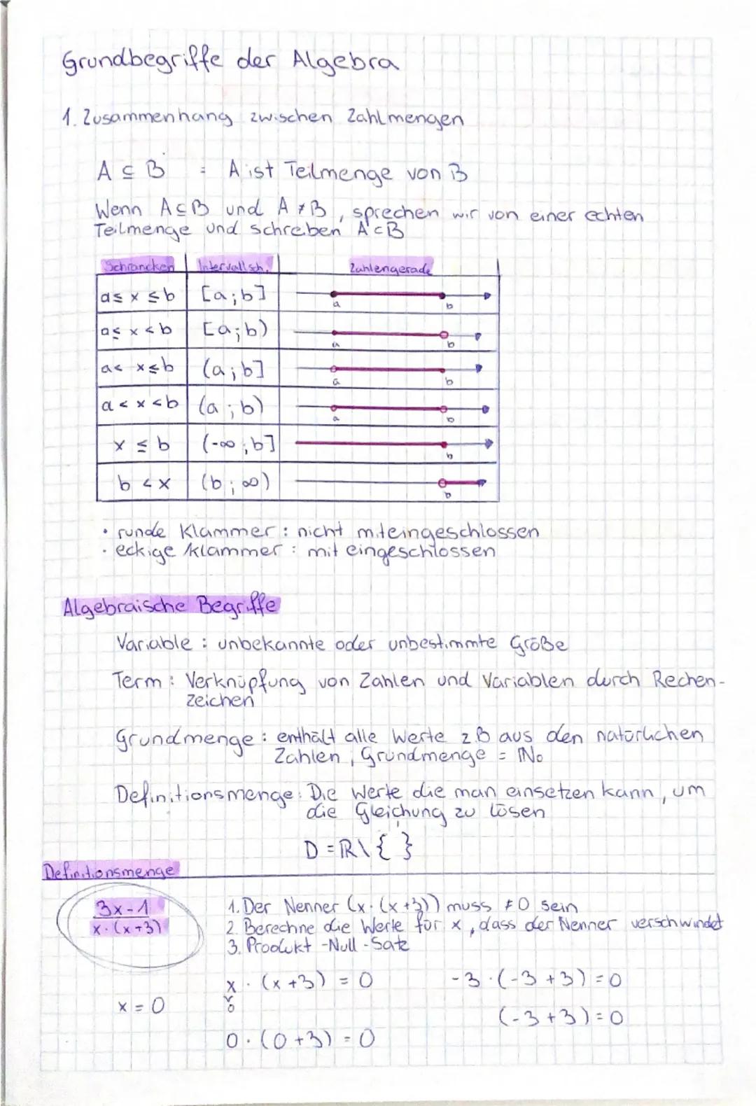 Zahlmengen
Zahlen können zu bestimmten Zahl mengen zugeordnet
werden.
NcNcZcQIRCC
C
U
TI
NT
No
12
NA
319
-100
0317
335
13
2+3
-21
e
Rational