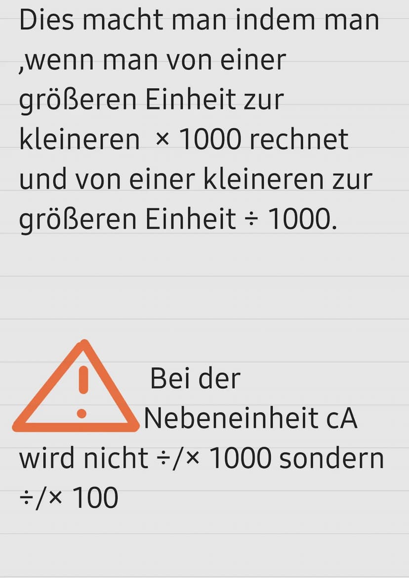 Das Ohmsche Gesetz
U =
R =
| =
URI
Bedeutung Einheit
Spannung
V
Wiederstand
Q Ω
Stromstärke = A
Einheiten Abkürzung/ Voller name
V=
Ω =
A =
