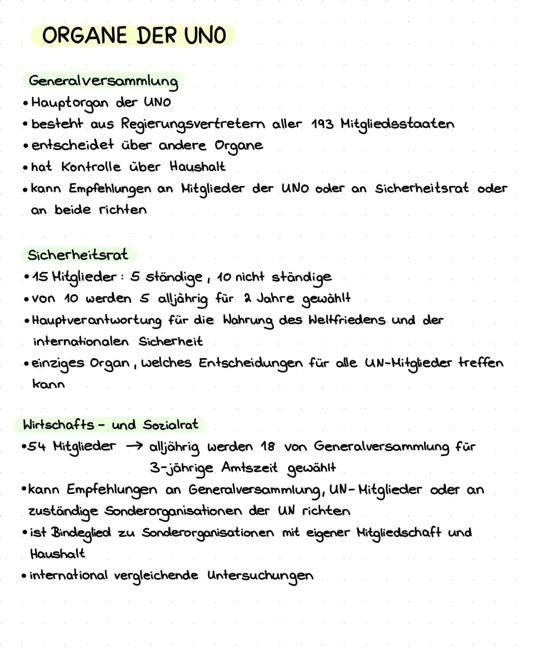 Gründung
。 1945 gegründet
• Grund: zweiter Weltkrieg, massive Verletzung der Menschenrechte,
fatale Folgen der Weltwirtschaftskriese
حميد
.
