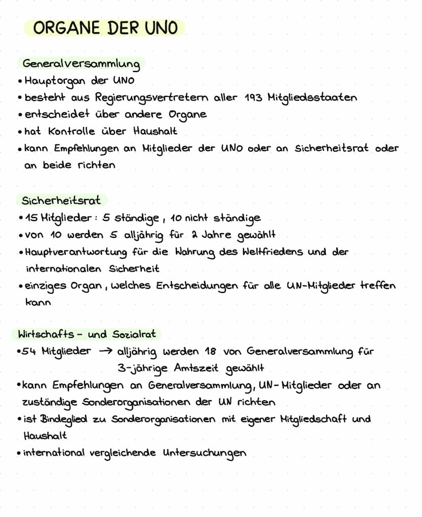 Gründung
。 1945 gegründet
• Grund: zweiter Weltkrieg, massive Verletzung der Menschenrechte,
fatale Folgen der Weltwirtschaftskriese
حميد
.
