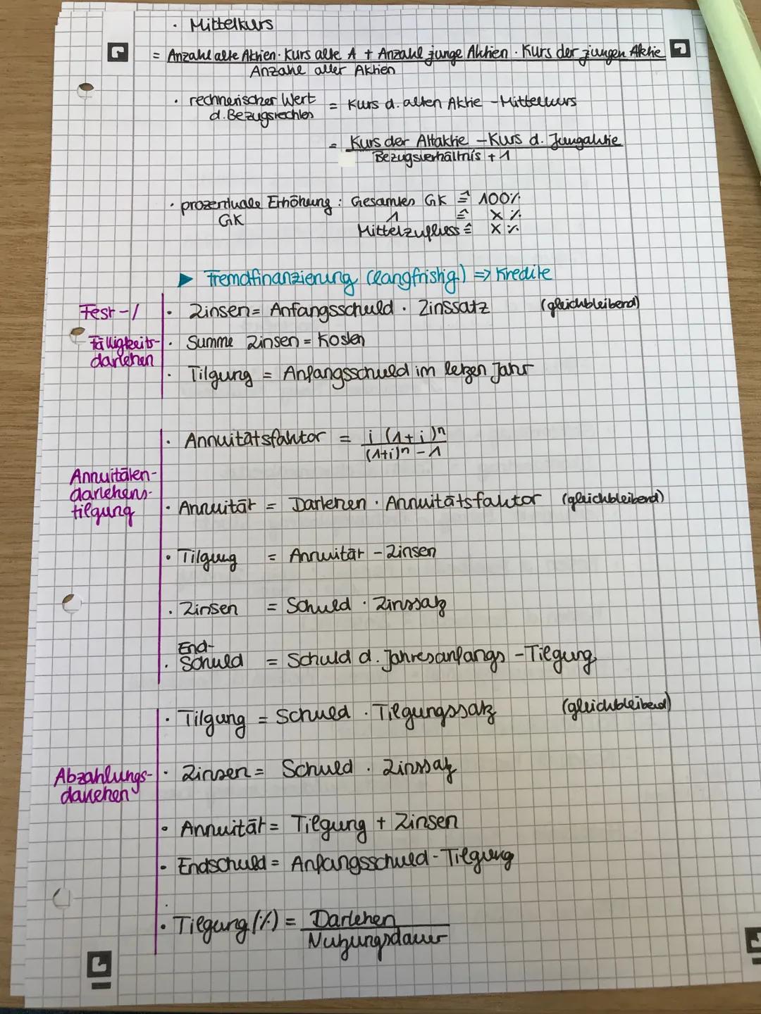 Formelsammlung
mordung QA Produktion
malie or buy
(abc-Analyse)
Portfolioanalyse
Deckungsbeitrag /optimales Produktionsprogramm
-betriebswir