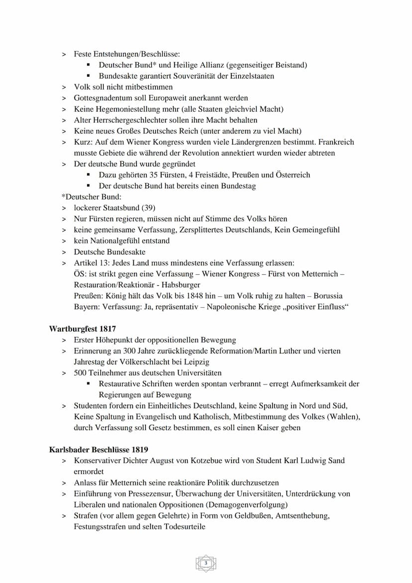 Geschichte Abitur
Übersicht:
1. Nationalstaatsgedanke und Nationalismus in Europa (Seite 2 - 10)
2. Die Reichsgründung von oben (Seite 11-14