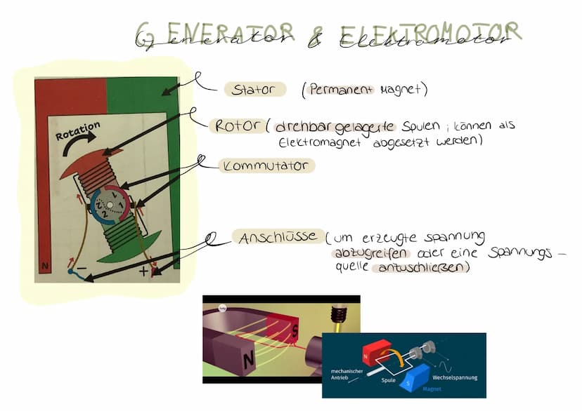 ELEKTROMAGNETISMUS
Gleich- und wechselspannung
•Es gibt Spannungsquellen, bei denen
+ und -
immer gleich bleiben. Han
spricht von Gleichspan