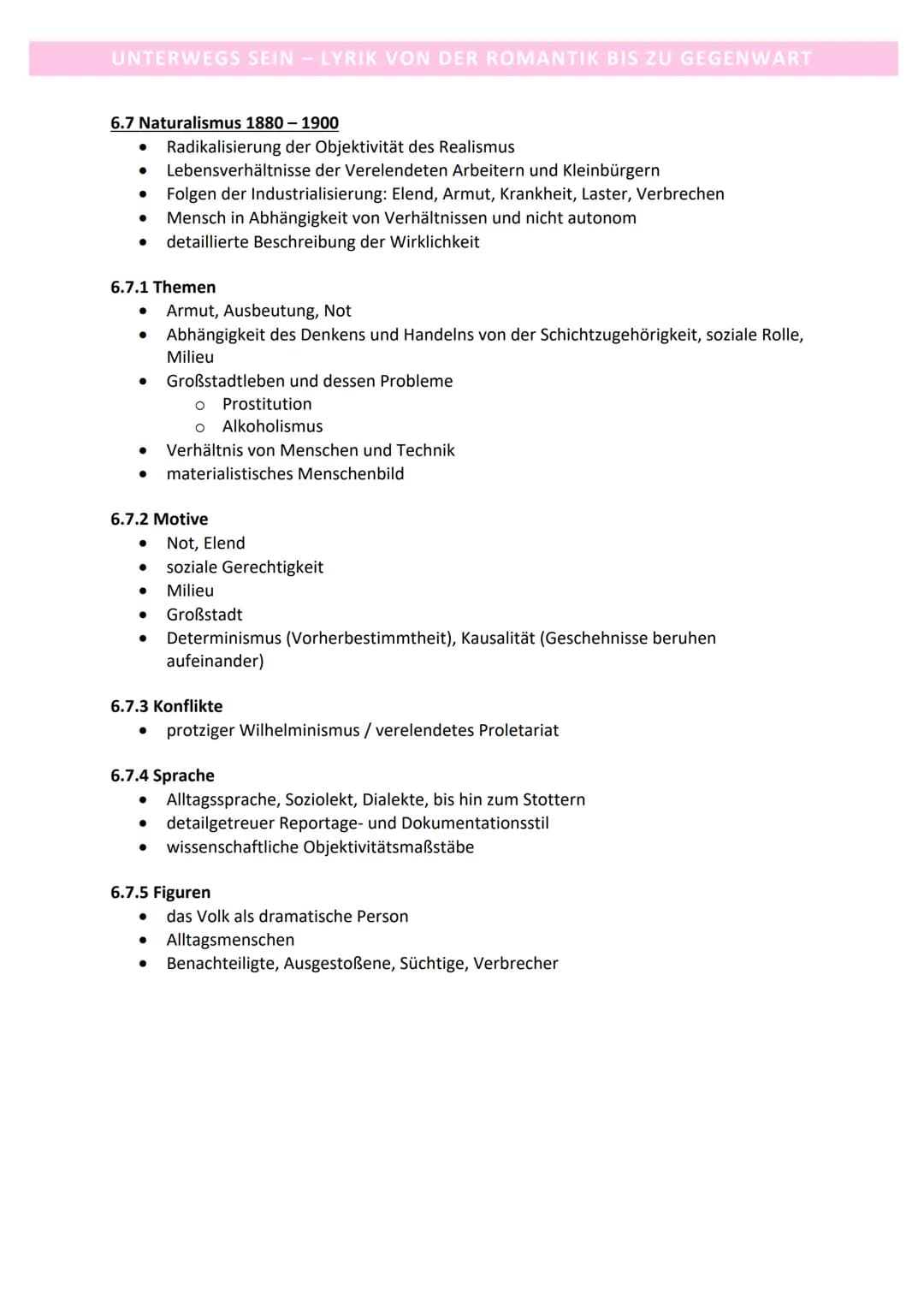 UNTERWEGS SEIN - LYRIK VON DER ROMANTIK BIS ZU GEGENWART
6.1 Dimensionen des Reisens
6.1.1 Reisen
●
● Dienstreisen
● Sehnsucht, Fernweh, Hei
