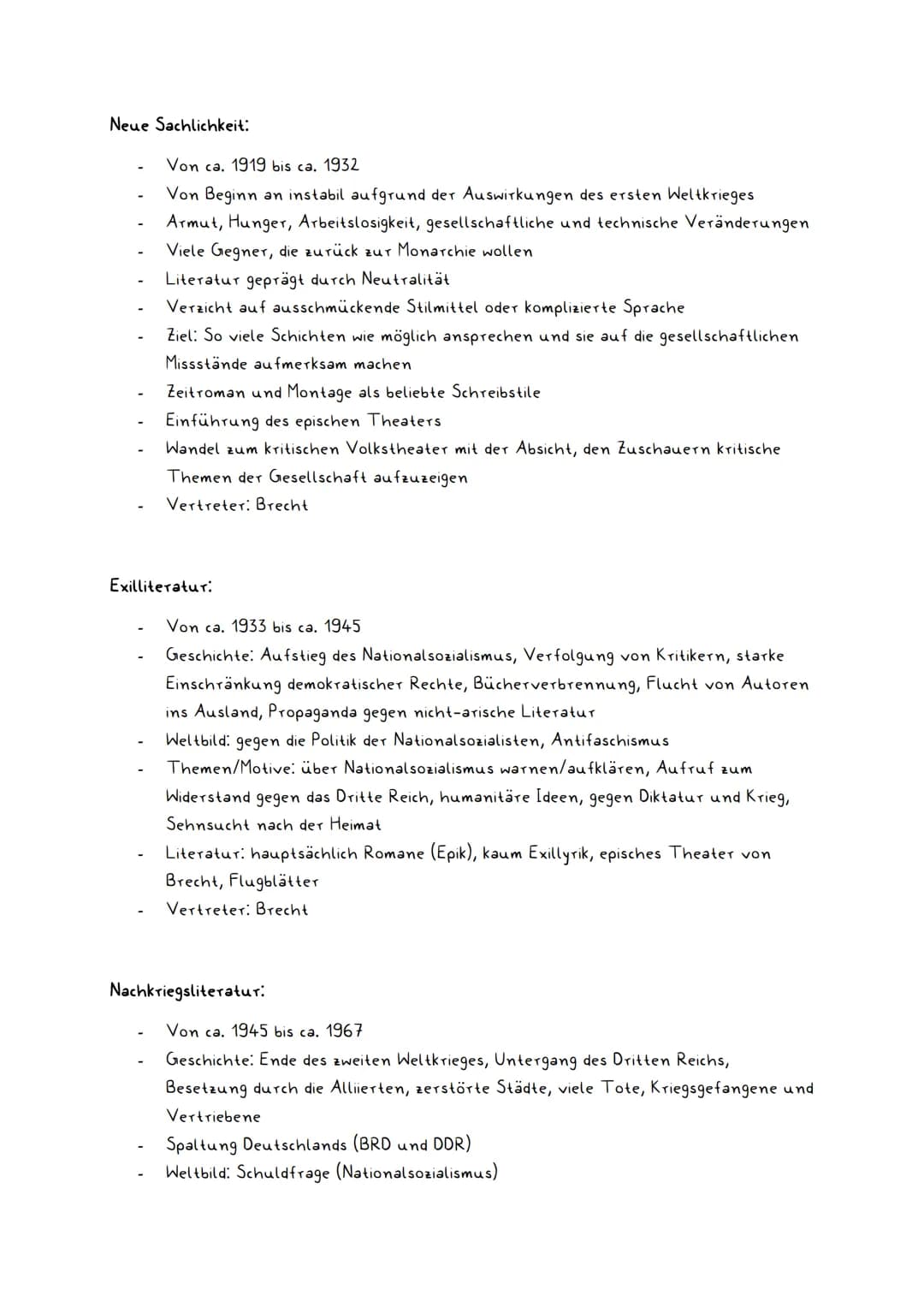 Barock:
-
Aufklärung:
-
Literaturepochen
Von ca. 1600 bis ca. 1750
Epoche der Gegensätze: Lebensfreude vs. Todesangst (antithetisches Weltbi