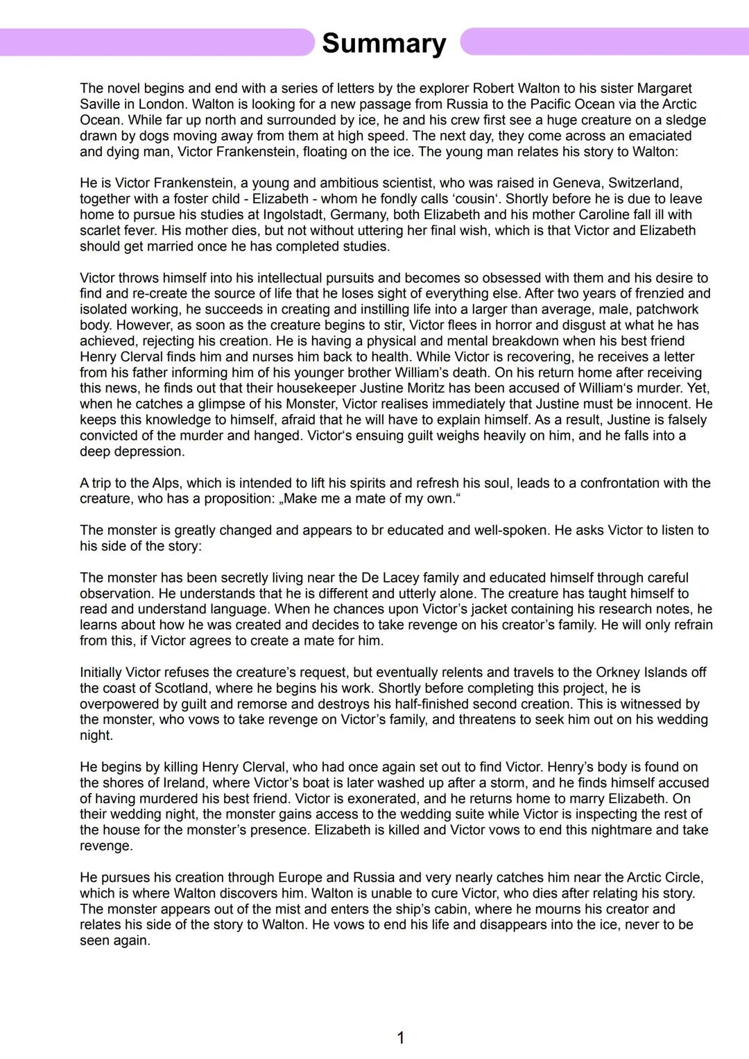 1
2
3
4
LO
5
6
Inhaltsverzeichnis 12.2 Frankenstein
summary
character map
Questions of (human) identity
Questions of (human) identity
Role o