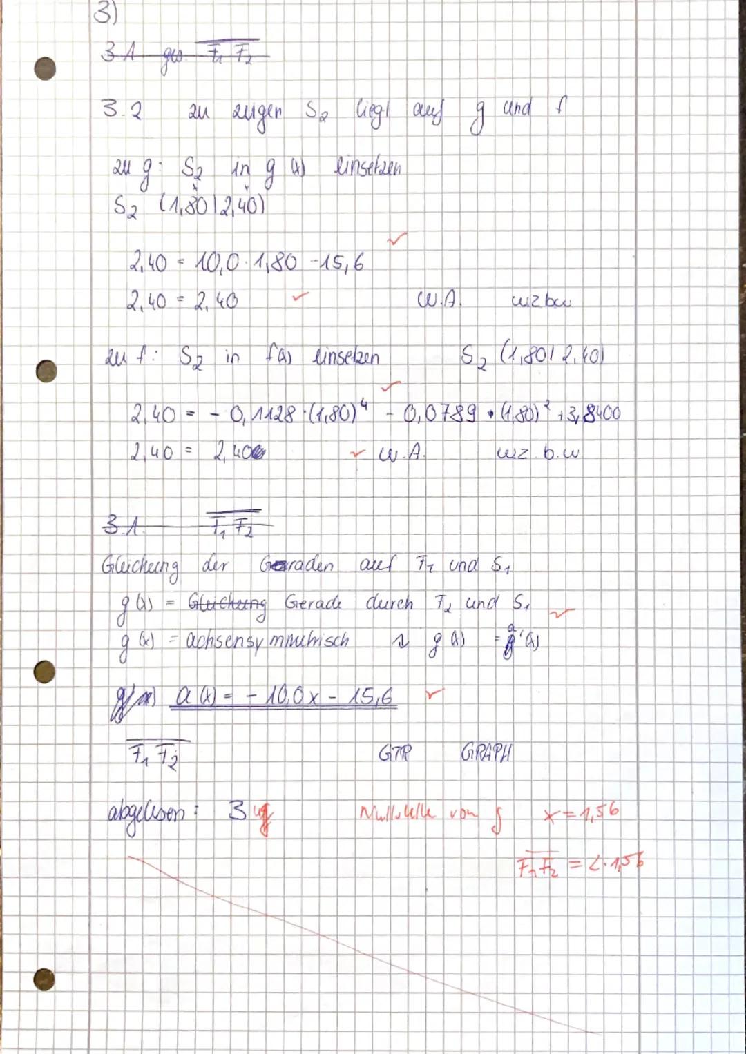 Name, Vorname. Allegra...Mafomann
1. Klausur Grundkurs Mathematik 11/1
Thema: Grenzwerte und Einführung in die Differenzialrechnung
Teil A (