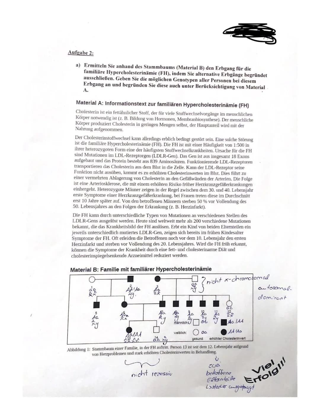 1.0)
gen
ist inaktiv
bereitgestellt,
Repressor
von Regulator in die zelle (d. Permease)
Laktose hommt
2. Klausor GU Biologie Q1. am 9.12.20
