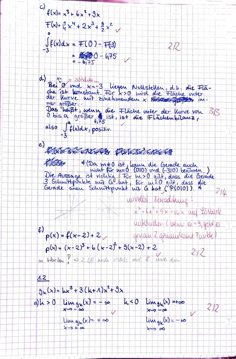 Klausur unter Abiturbedingungen 2021
Erhöhtes Anforderungsniveau
Pflichtaufgaben
Aufgabe 1
Gegeben ist die Funktion g mit g(x) = ln (-x² + 4