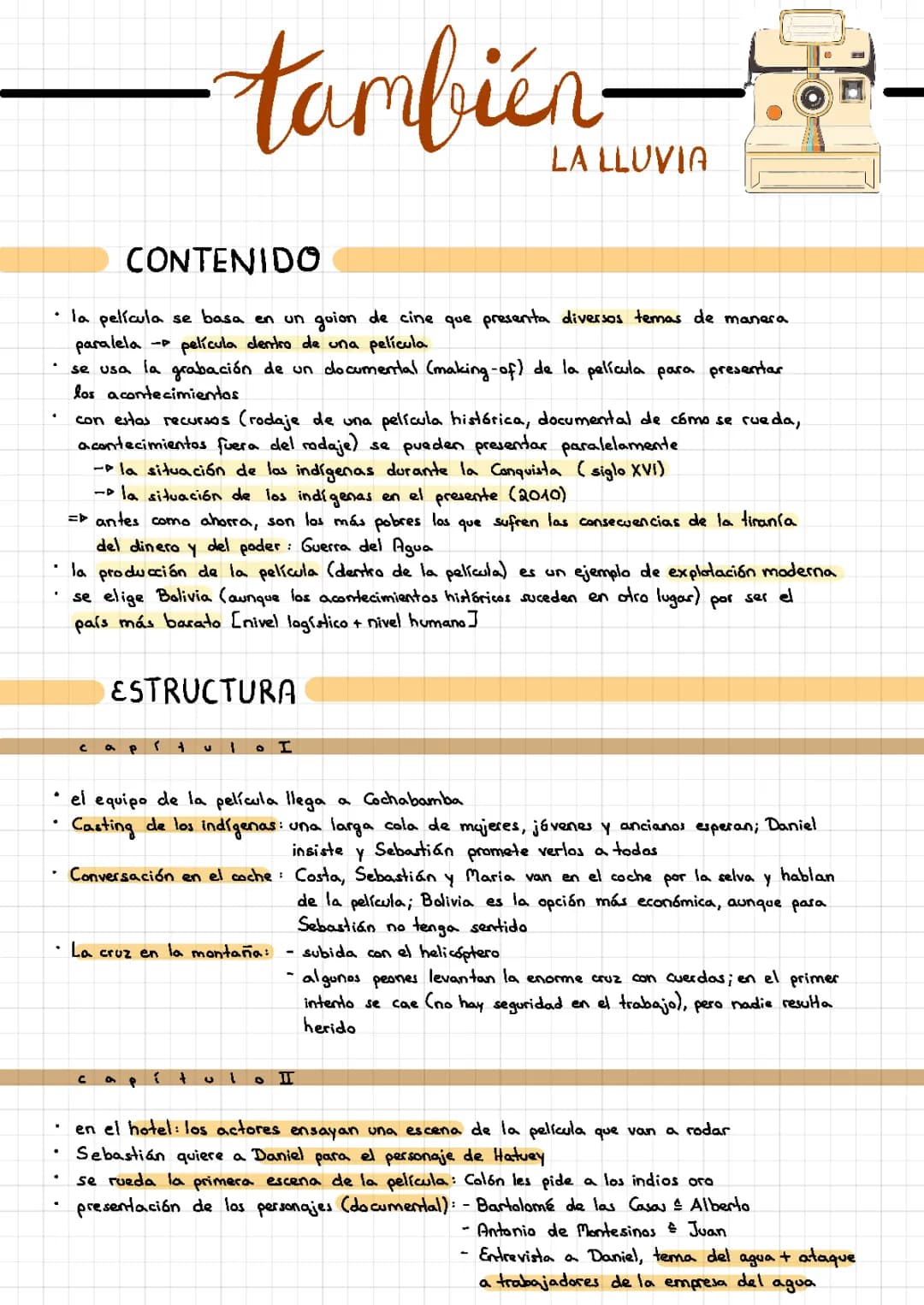 También la lluvia: Resumen y Análisis para Niños en Español