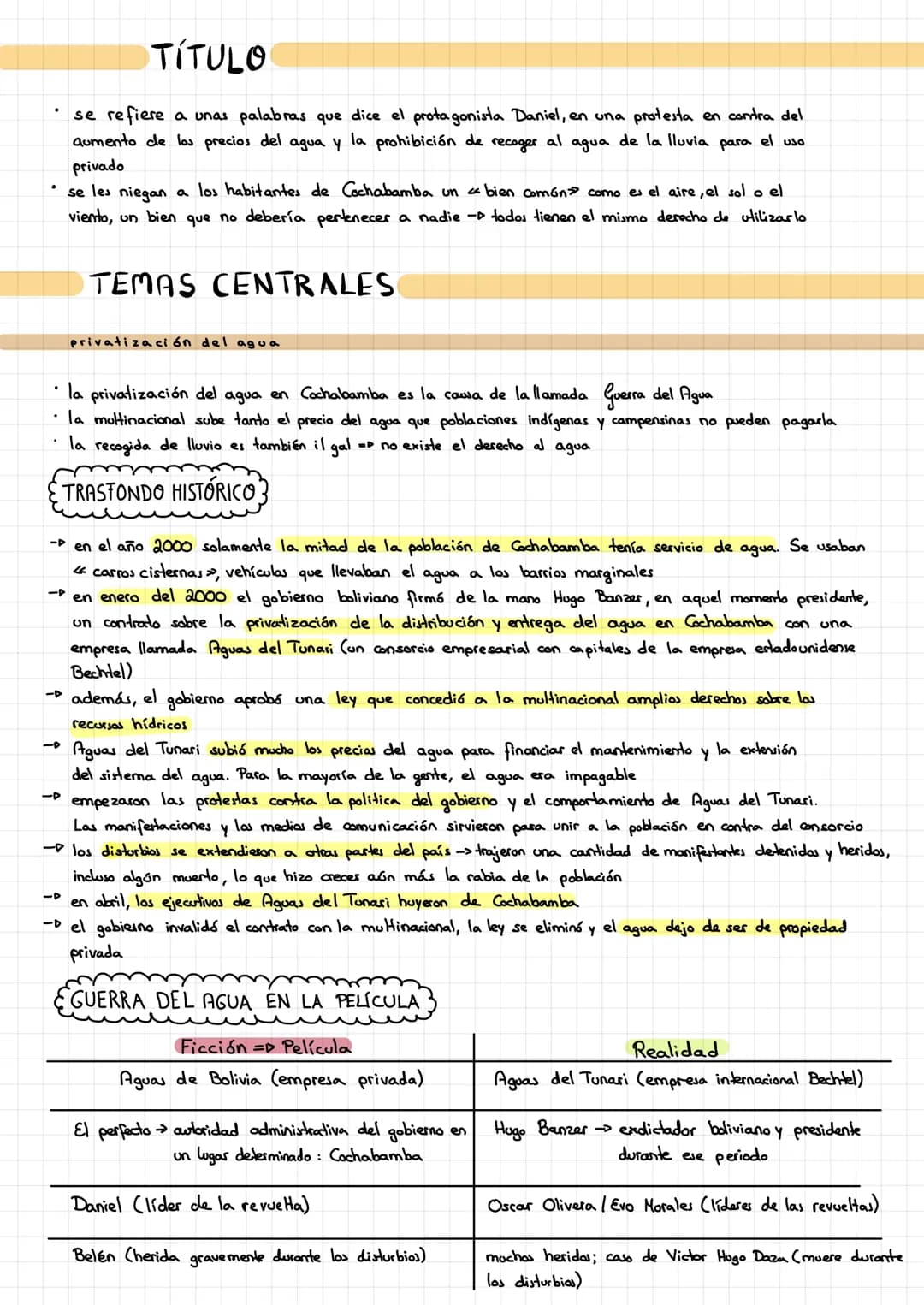 CONTENIDO
• la película se basa en un guion de cine que presenta diversos temas de manera
película dentro de una película
paralela
-P
se usa