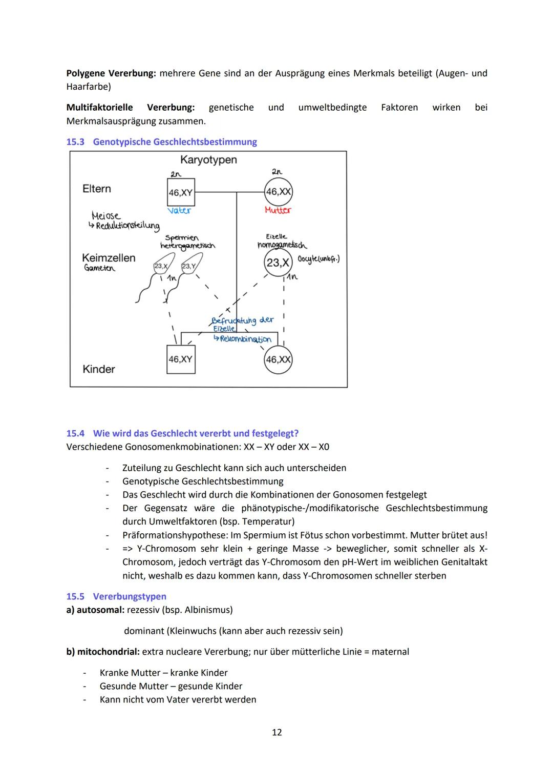 Biologie LK Lernzettel Abitur
1 Biologische Grundlagen
1.1 Unterschied von Eukaryoten und Prokaryoten
Eukaryoten (Euzyte)
Beispiel
Größe
Zel